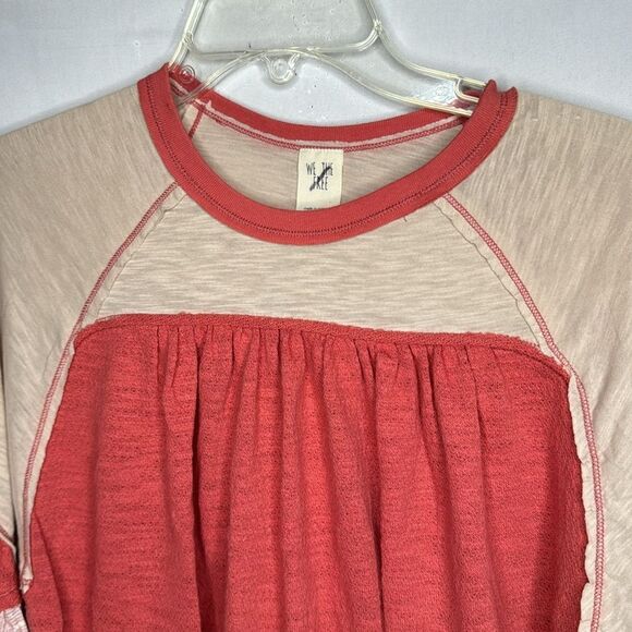 Free People Friday Fever Coral Dolman Top. Size XSmall. - Picture 5 of 12